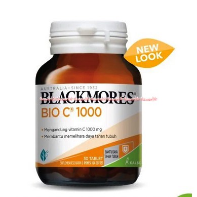 Blackmores Bio C 1000mg Suplemen 30pcs Vitamin C Blackmore Rasa Jeruk Orange