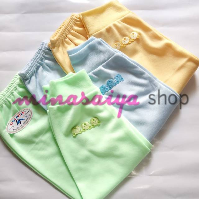 DOLPHIN 3 pcs dan 6 pcs Celana Panjang Bayi SNI Uk. M - XL