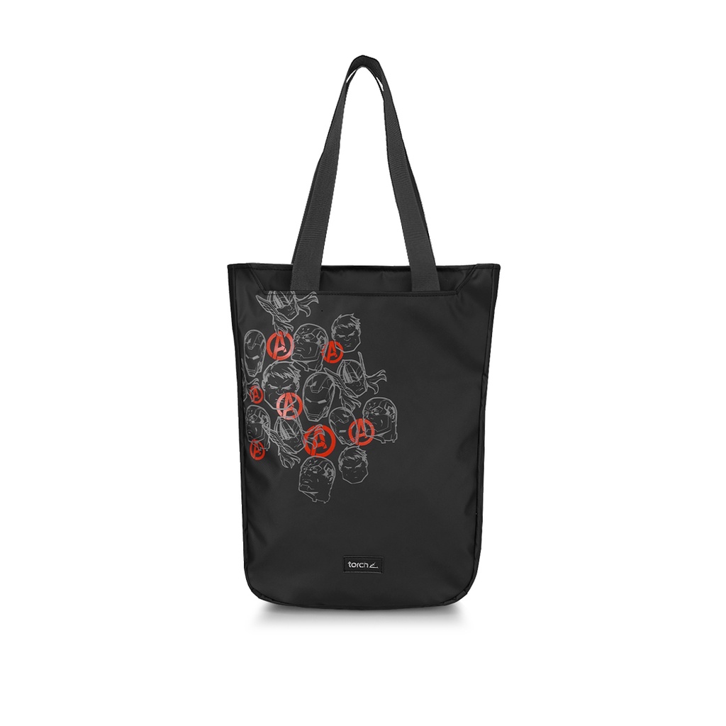 TORCH Depok Avengers 2 - Office Tote Bag - Heroes Collage Daegok Black