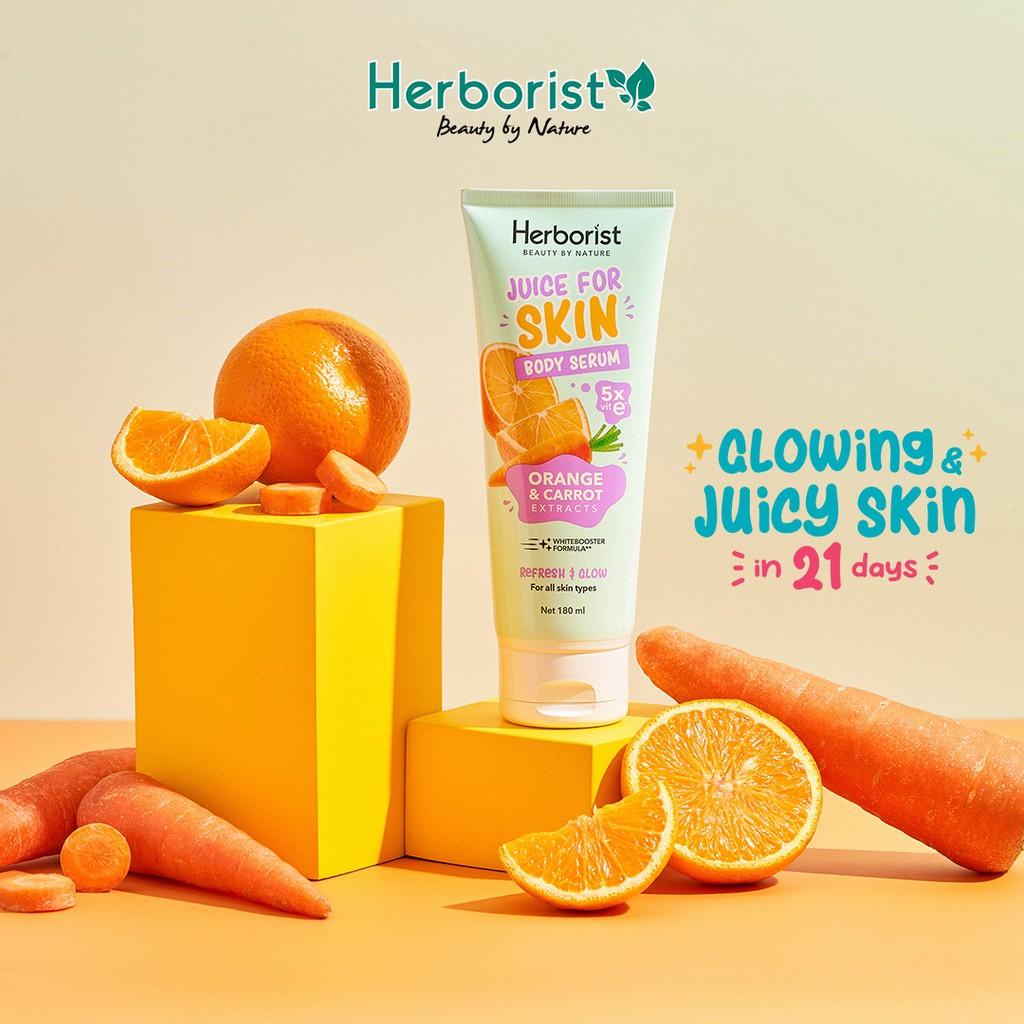 Jual Herborist Juice Skin Body Serum 180 ml Carrot and Orange 5X ...
