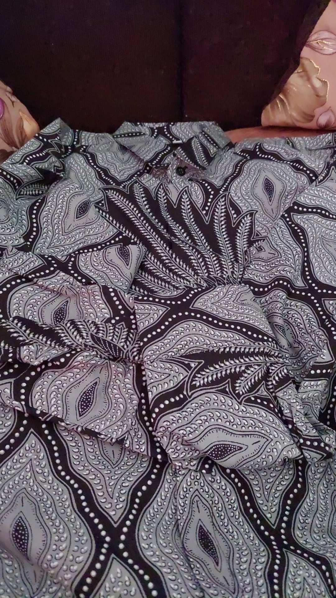 Pari Seiket Kemeja Batik Pria Lengan Panjang Batik Pria Lengan Panjang Kemeja Batik Pria By Florist