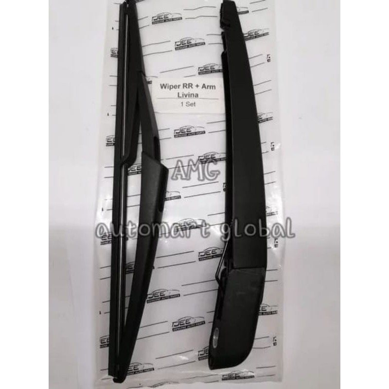 karet wiper belakang nissan livina juke lengkap gagang
