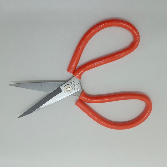 

gunting kain gunting kodok serbaguna gagang karet wanly