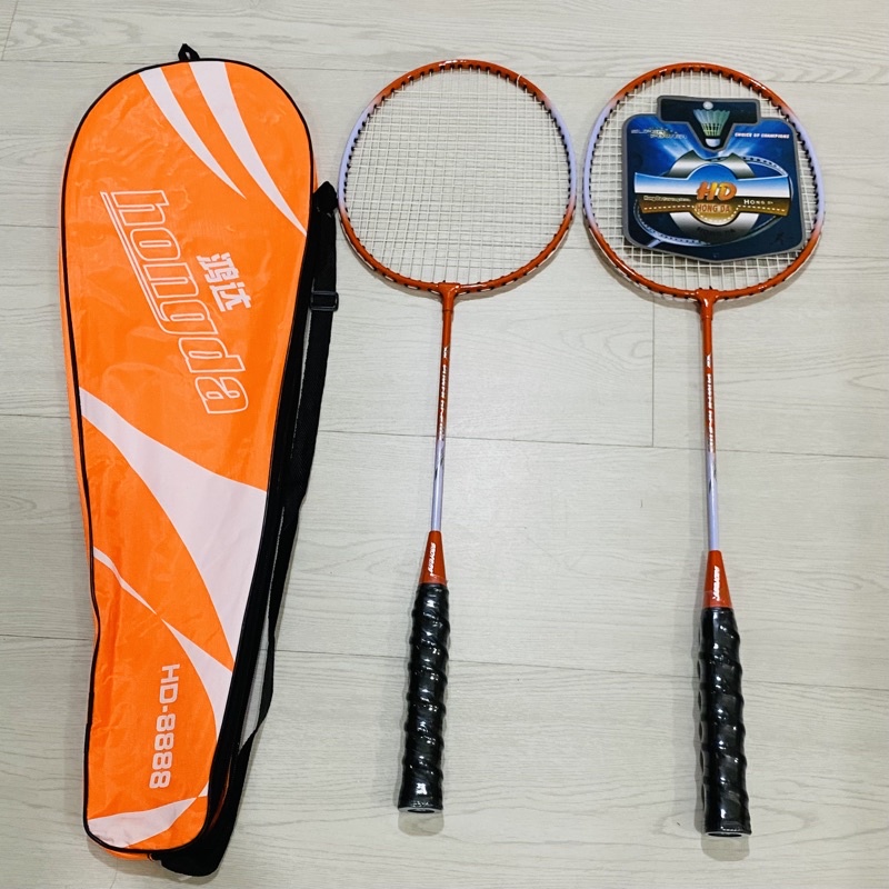 Raket Badminton Raket hongda Olahraga Sport Racket 2 PCS FREE Tas