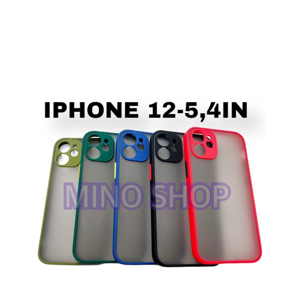 SOFTCASE IPHONE 12 MINI 5.4INCH - HARDCASE DOVE MYCHOICE PLUS PELINDUNG KAMERA - AERO CASE