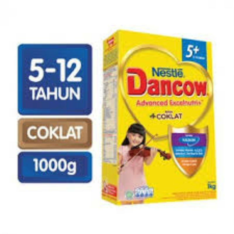 

DANCOW 5+, RASA COKELAT, VANILA, MADU