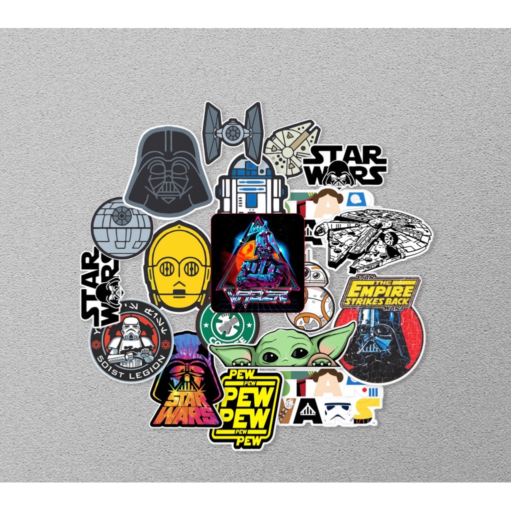 

STICKER MURAH TERLARIS STIKER STAR WARS | STIKER TUMBLER HP | STICKER AESTHETIC STICKER LAPTOP