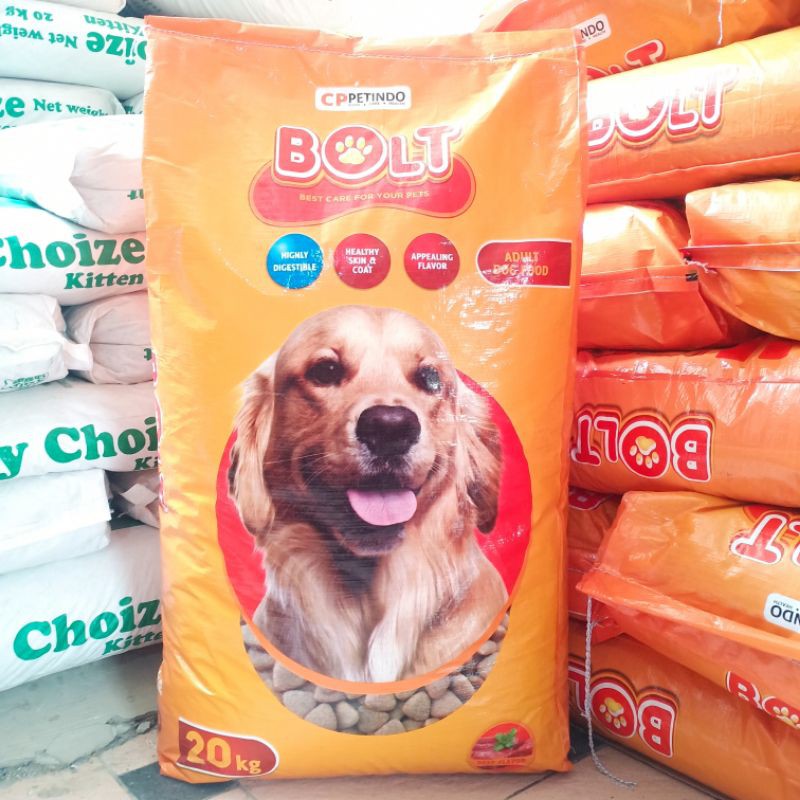 Bolt Dog Beef 20kg - Dog Food Bolt