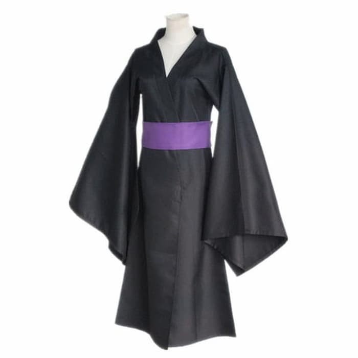 YUKATA KIMONO HITAM NORAGAMI