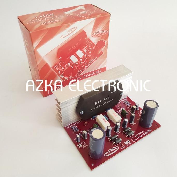 ] Kit Power Amplifier Stereo STK 465 140 Watt
