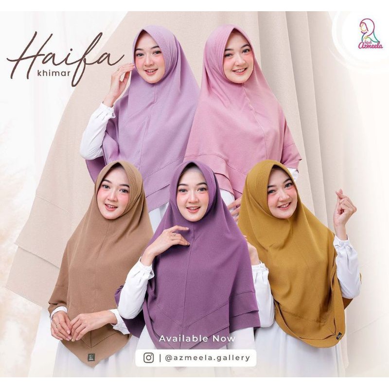 Haifa khimar azmeela Hijab - Jilbab azmeela hijab