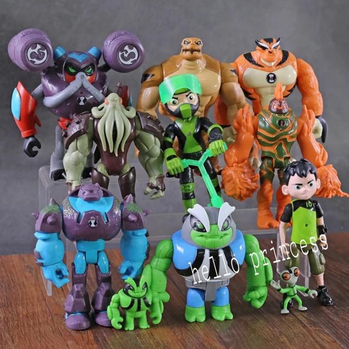 Figure Ben 10 Set 8 Mainan Anak Ben 10 Terbaru