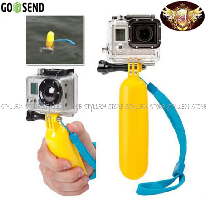 Action Cam Bobber Floating Hand Grip for SJ4000,SJ5000,M10 / GoPro