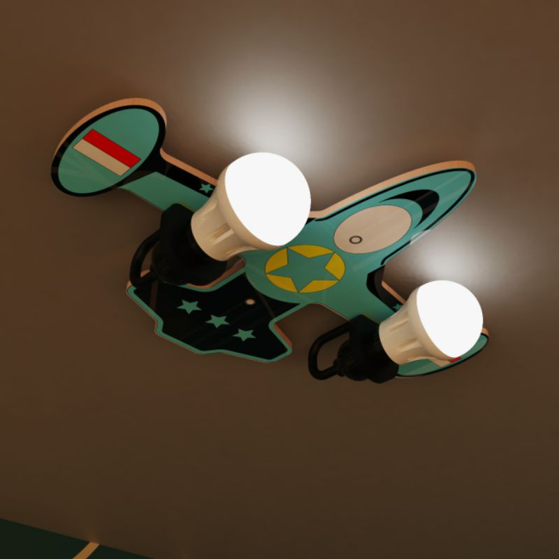 Lampu plafon pesawat / lampu kamar anak