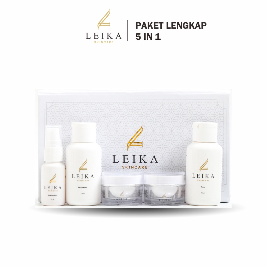 Leika Skincare Paket 5 in 1