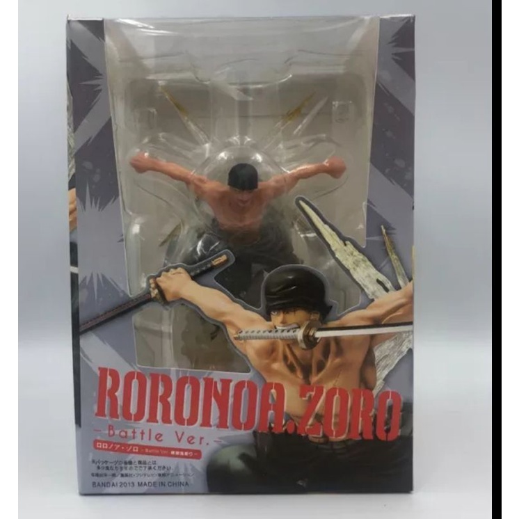 Action Figure Anime Roronoa Zoro Zero Battle Ver