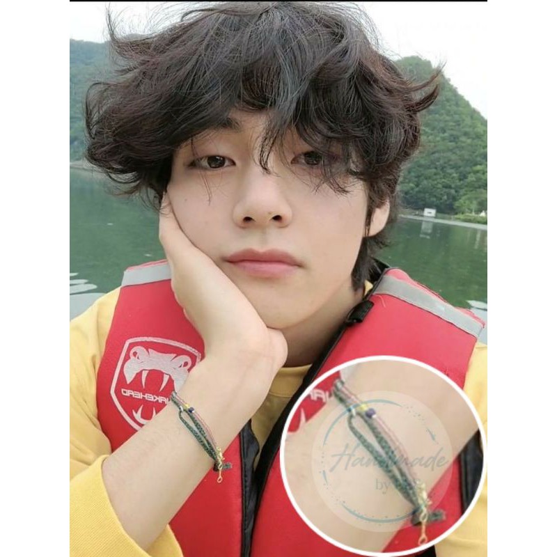 Gelang BTS V Roundbeads Brc/Gelang Manik BTS V