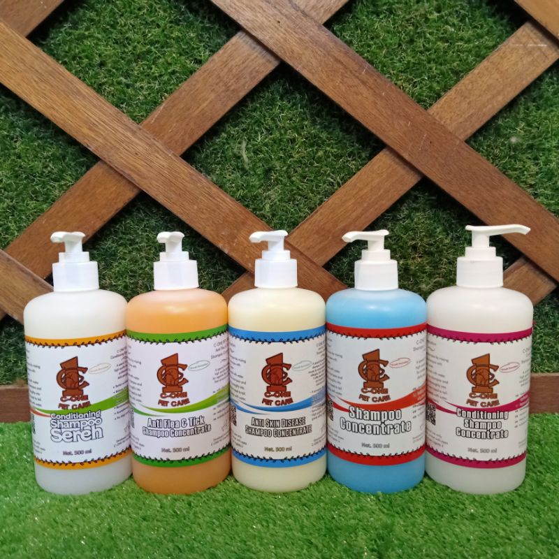 Shampoo C-One Concentrate 500ml / C1 Concentrate / Shampoo Kucing C one shampo