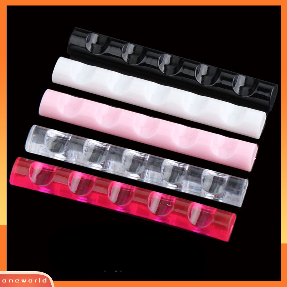 (ONWO) Rak Stand Display Holder Brush / Pen Nail Art 5 Sekat