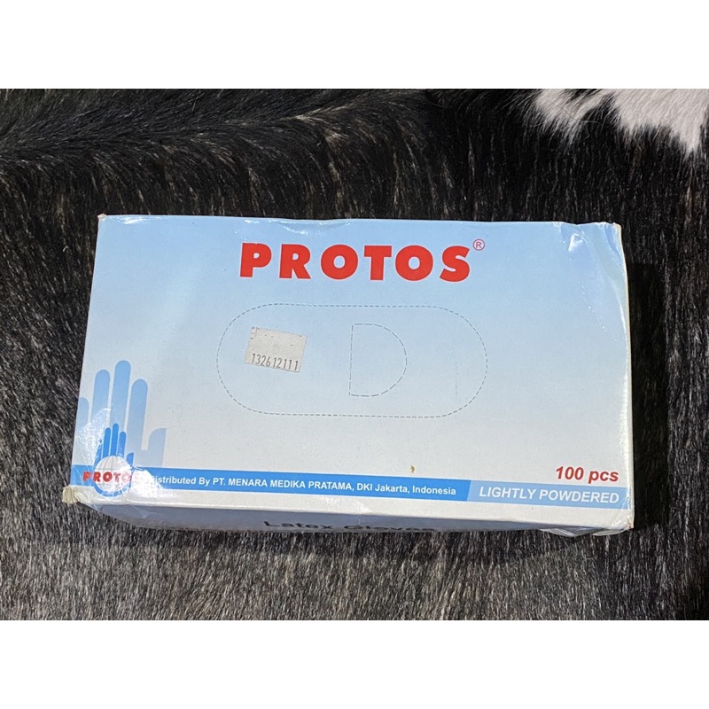 Protos latex gloves