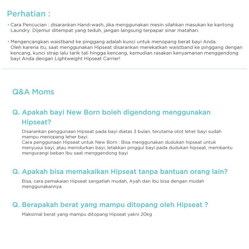 Makassar - Happykid Gendongan Depan Bayi SSC M SHAPE Series