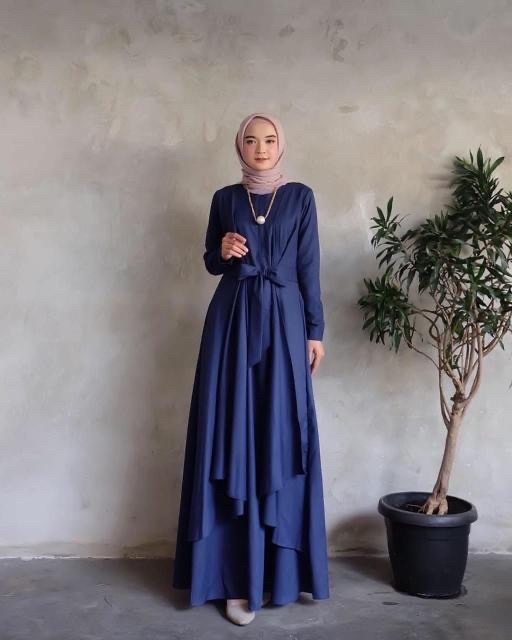 SALE EE ZR Maxy Nola / Gamis wanita terbaru / Maxi wanira kekinian murah