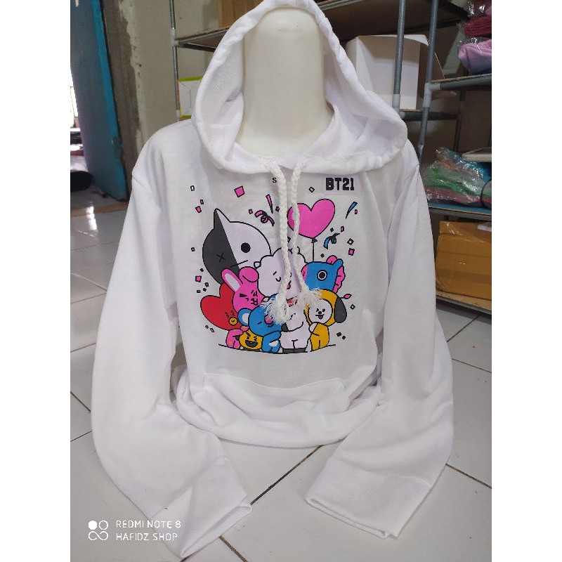 sweater hoodie anak bts bt21