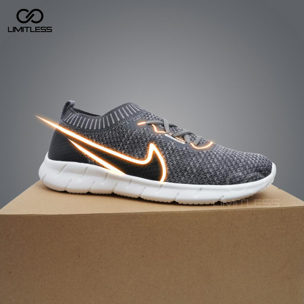 Sneakers Cowok Bertali Sporty Sepatu Pria Olahraga Premium Quality Trendy Kekinian Terbaru Fashion