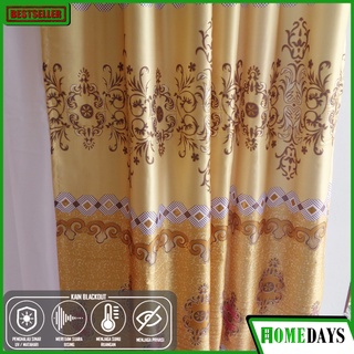 Jual Hordeng Jendela Pintu Motif Batik Bahan Blackout Ori Model Batik