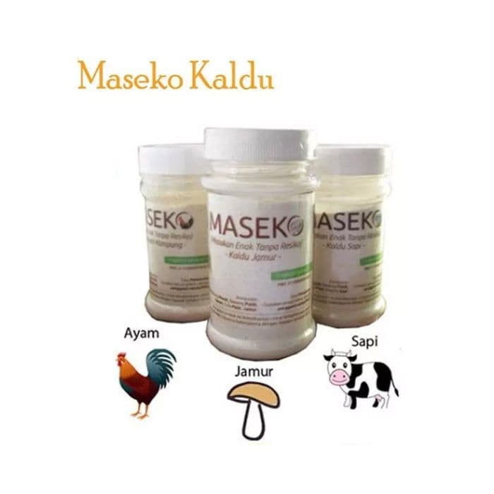 

Maseko Kaldu organik BOTOL & REFILL 100gr Non MSG Lingkar Organik