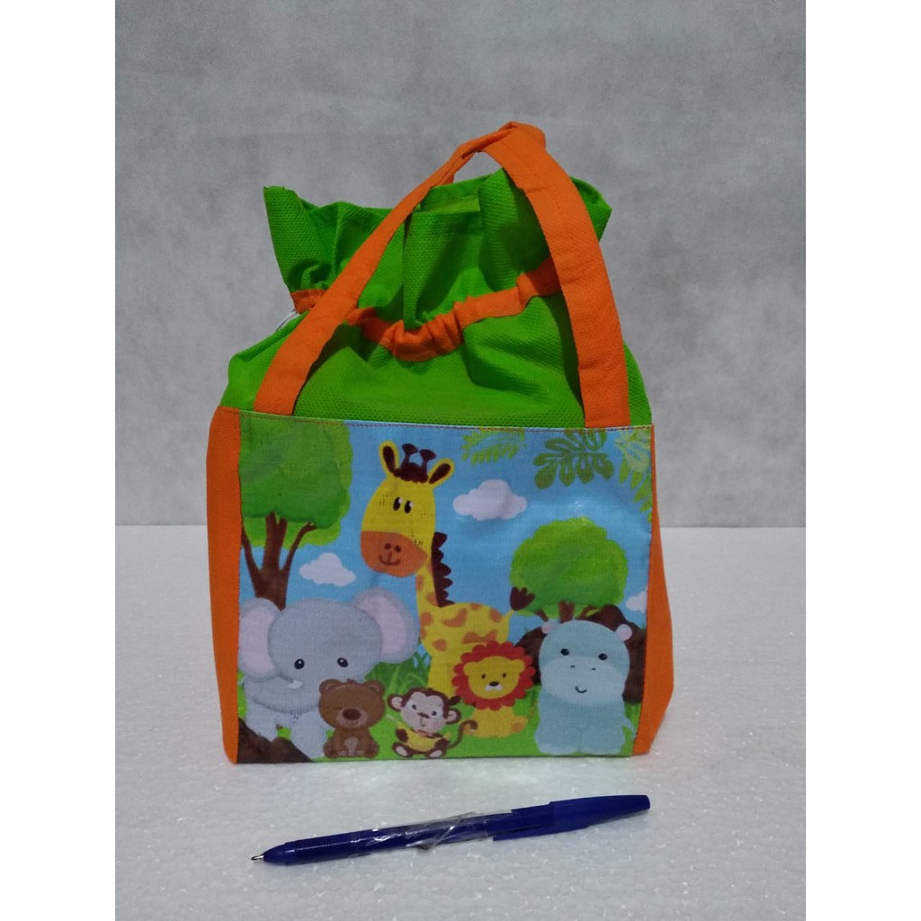 TAS SERUT Vinil18 LOL / Animal zoo Souvenir ulang tahun anak unik ultah goodie goody bag murah-1