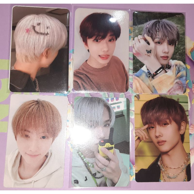 jisung photocard kumon nabi photopack sg21