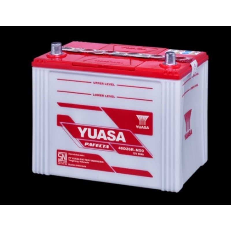 Aki Mobil Yuasa N50 Pafecta/Basah