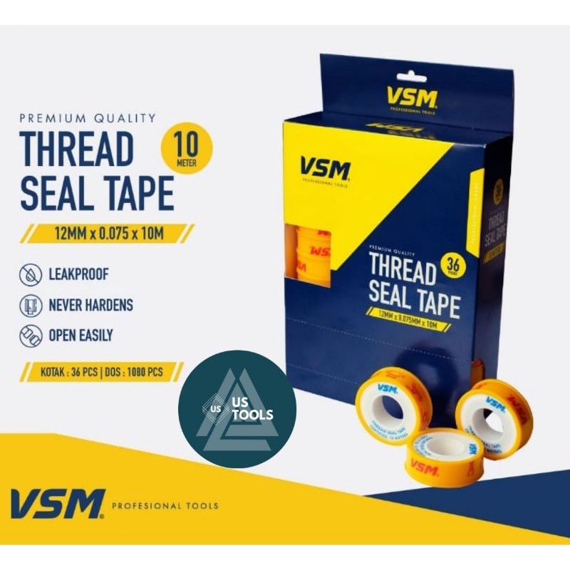 TERMURAH Sealtape PTFE Seal Tape Siltip Solatip Keran Pipa Kran Air Sealtip Grosir