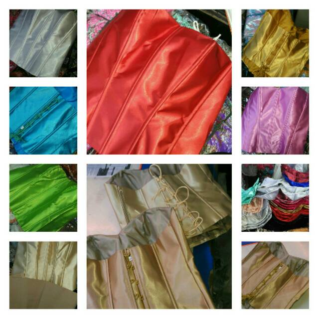 Bustier satin Tulang 10