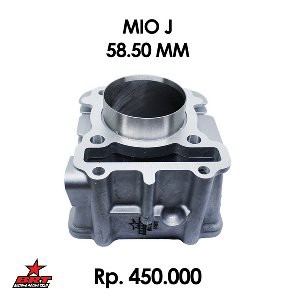 Cylinder Blok BRT Yamaha Mio J 58 50mm Iron Case Bagus