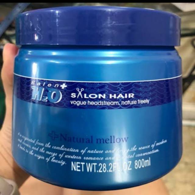 JAMINAN ORIGINAL !!! Masker rambut Balen H2O 800ML & 500 Ml utk rambut rusak parah jadi lembut bagus