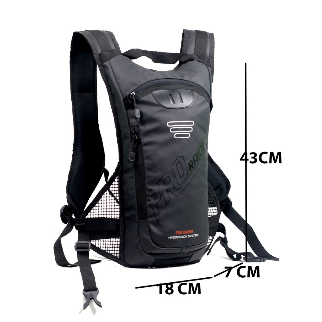 tas pro raider/tas running pack/tas hp running/tas punggung running pria/tas trail running pria/tas running pria anti air/tas running pria waterproof/tas ransel pria running/tas running hydropack/tas running sport/