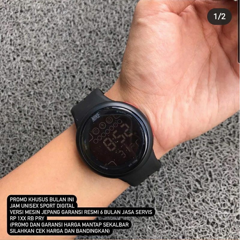 Jam unisex rubber digita