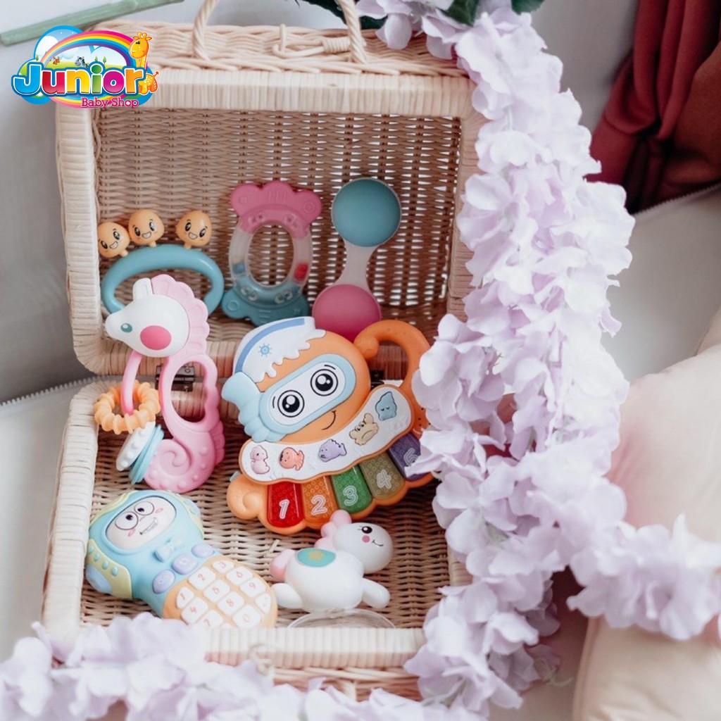 Bebe Smart 5pcs Rattles &amp; Teethers