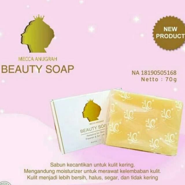 MECCA ANUGRAH BEAUTY SOAP - SABUN BIBIT MECCA