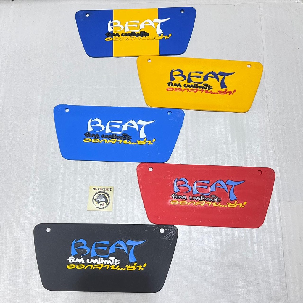 Thailand Mud Flap Penahan Lumpur Motor Honda Beat karbu Carbu - Asli thailand