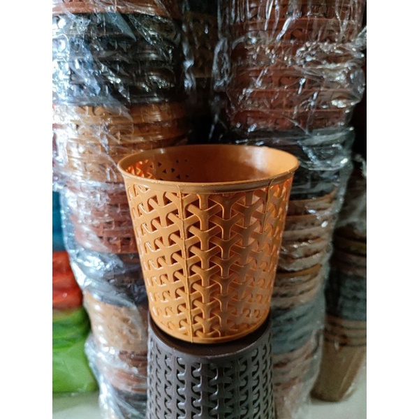 Keranjang Bulat Mini/Keranjang Bulat Plastik/Keranjang Mini Clara