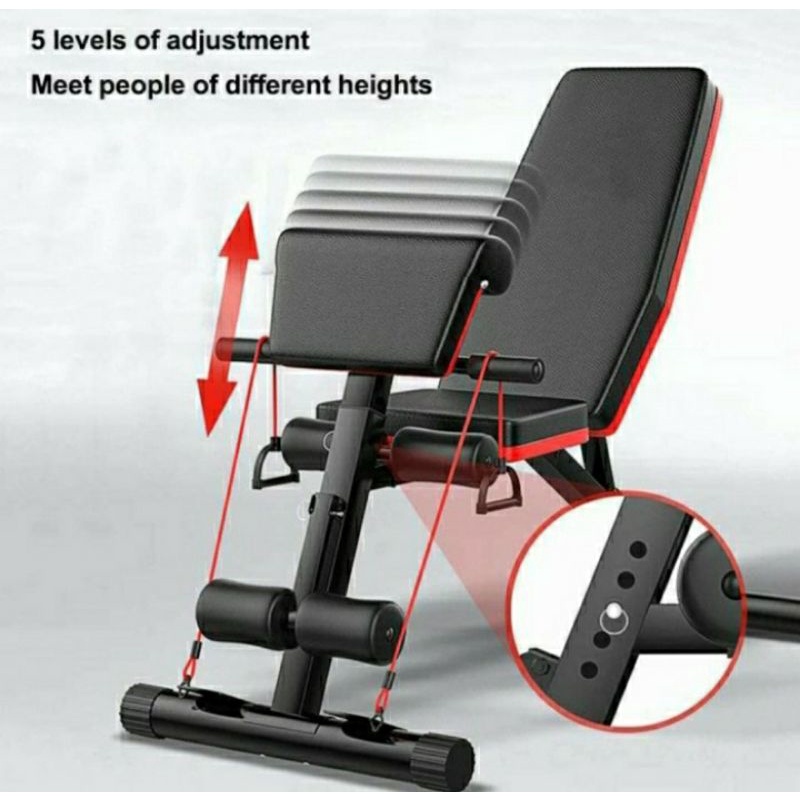 Alat fitness adjustable Bench multi Life Sport.Promo