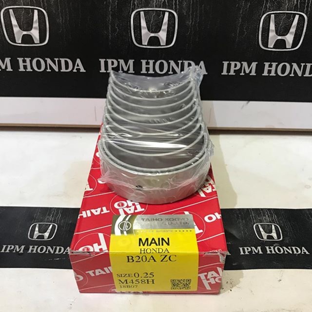 M458 Taiho Japan Metal Duduk Main Bearing SET Honda Civic Genio Estillo Ferio Es Vtis Century 1992 1993 1994 1995 1996 1997 1998 1999 2000 2001 2002 2003 2004 2005 Stream 1.7 1700cc 2002–2006