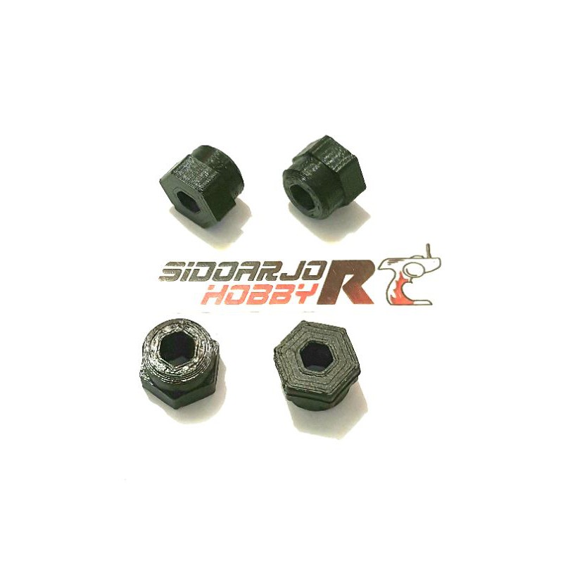 ADAPTER HEX VELG 5mm ke 12mm untuk MN99 WPL C24 C14 C34