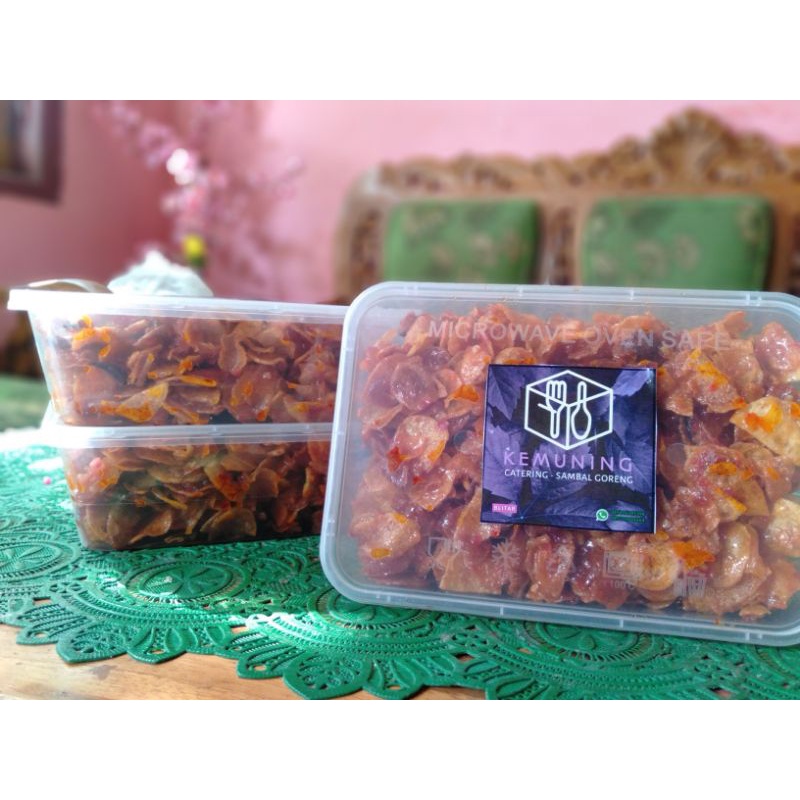 

Sambel Goreng Kering/300 gram/pedas,sedang,manis