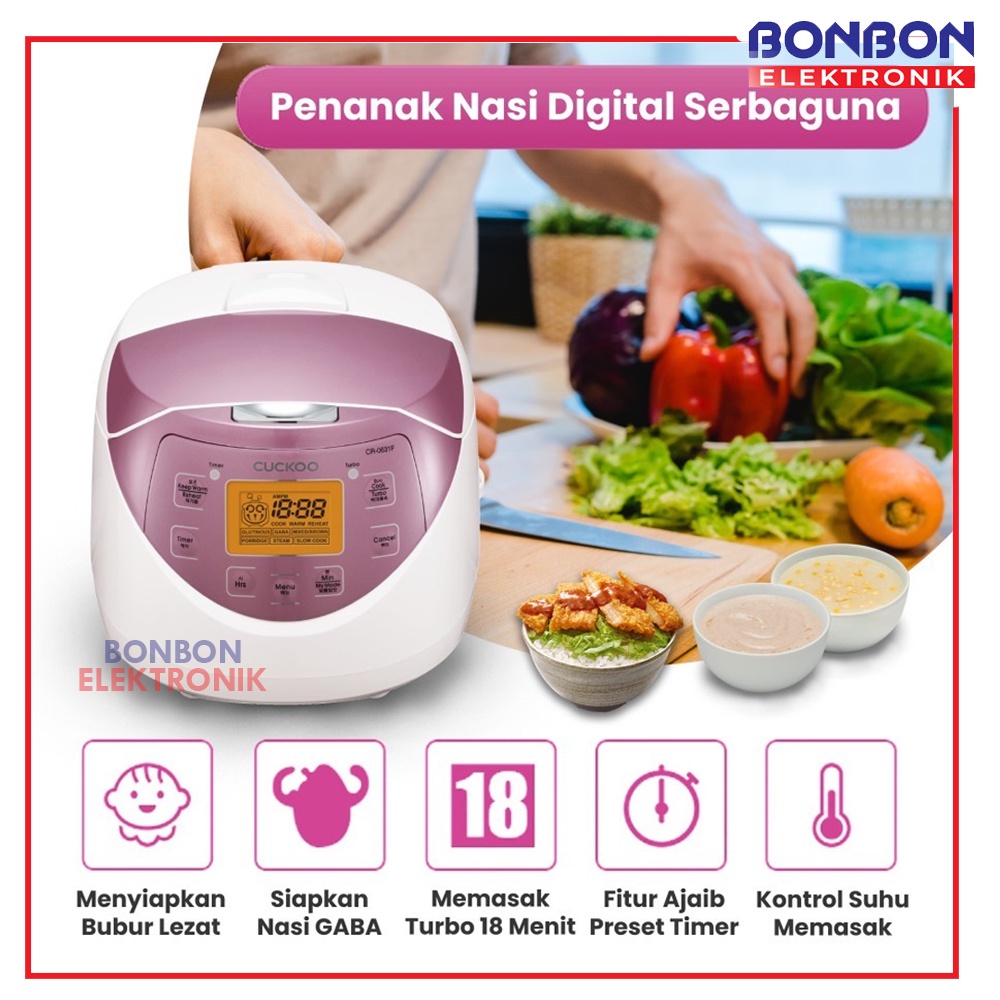 CUCKOO All-in-One Smart Rice Cooker CR-0631F MICOM 1L No.1 In KOREA