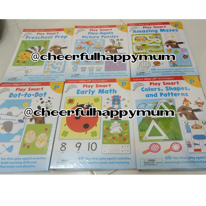 Gakken Wipe Clean / Gakken Wipe Off / Gakken Play Smart