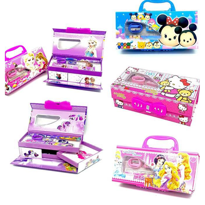 

HOT SALE Tempat pensil kode set alat tulis kotak pensil tingkat password Terjamin